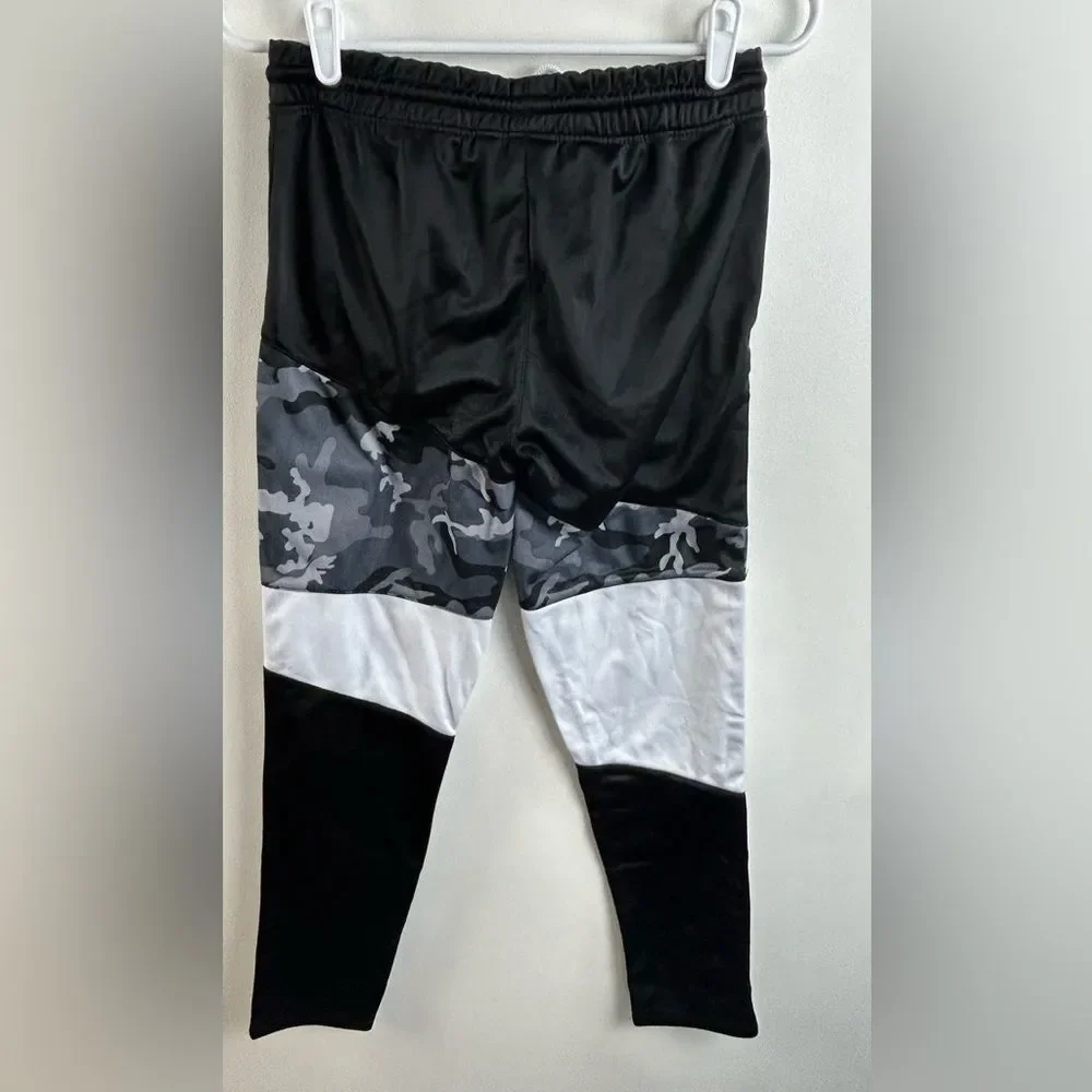 NFL Team Apparel Pittsburgh Steelers Women’s Track Pants Black/White/Camo size S - Picture 3 of 7
